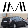 Глянцевая фортепианная черная автомобильная стойка, отделка двери, окна, декоративные чехлы, пригодные для Toyota Prius 2004-2009, аксессуары для автостайлинга