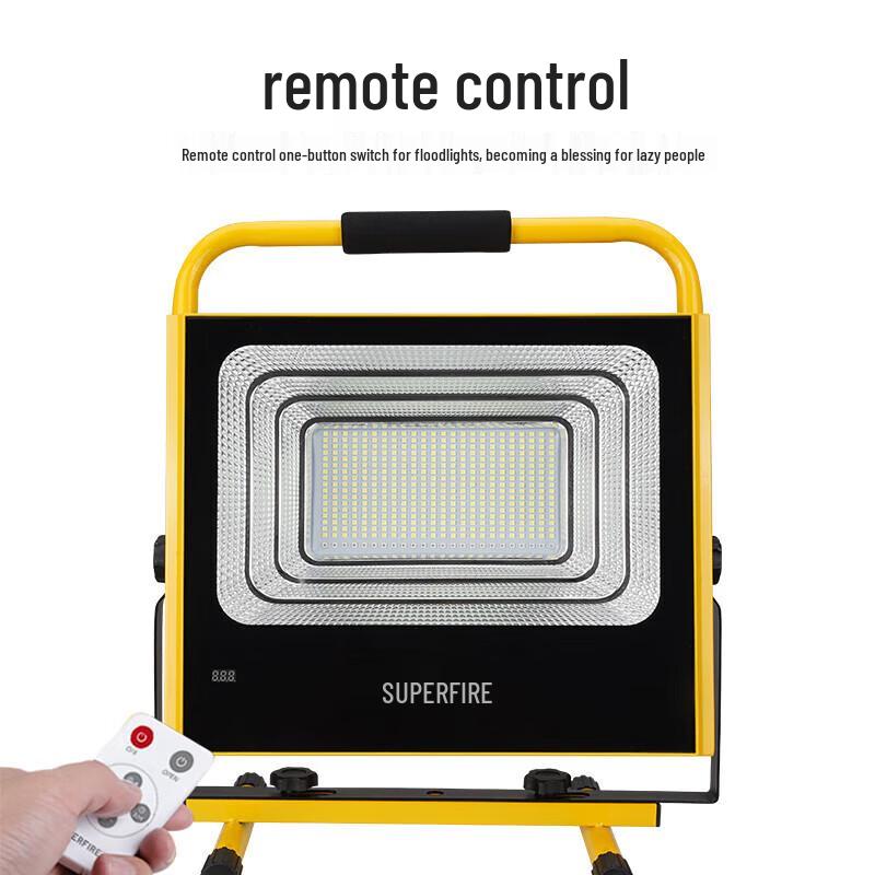 SupFire Portable Rechargeable LED Work Lights & Floodlights