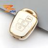 2/3/4 кнопки чехол для брелока держатель для Toyota Aqua Ractis Vitz RAV4 HiAce Land Cruiser 2010-2019 TPU чехол для автомобильного ключа без ключа