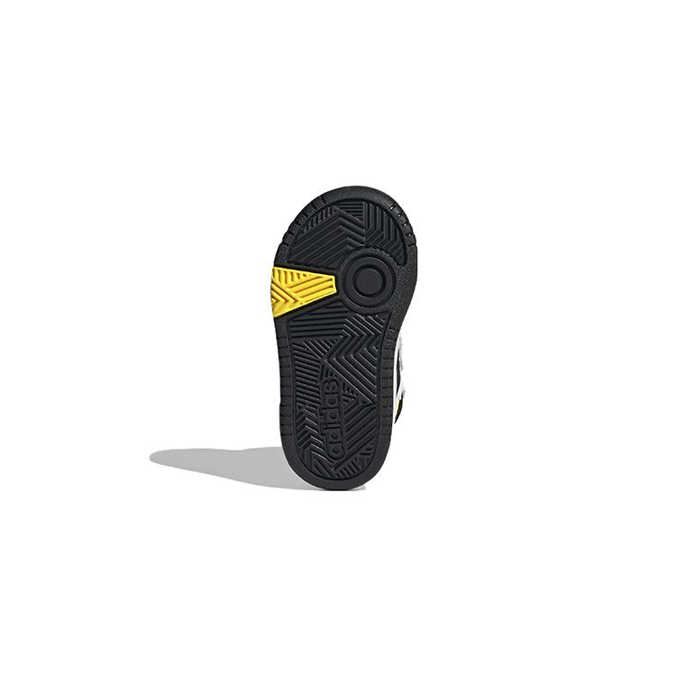 adidas Neo Hoops Mid Удобные Универсальные Мид-топ Кроссовки для Ходьбы Детская Обувь GZ1933