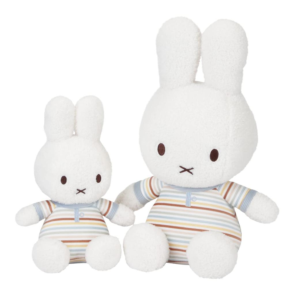 Miffy X Little Dutch Plush Toy 25cmVintage Sunny Stripe