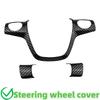 ABS Car Steering Wheel Trim Cover Sticker Decoration for Ford Focus 3 MK3 Sedan Hatchback Kuga Escape 2012 2013 2014