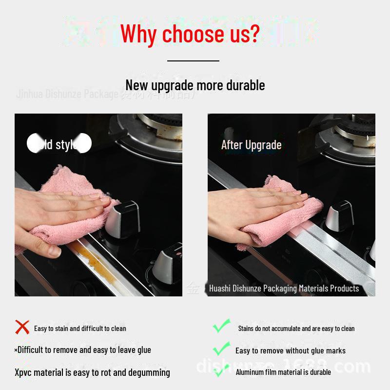 Высокотемпературная водонепроницаемая алюминиевая фольгированная лента для изоляции кухни и плиты