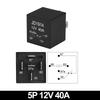 JD1914 40A 12V/24V SPDT Waterproof Car Relay 4/5 Pin Auto Switch Starter Kit for Car Boat Tractor Truck Motorcycle Relays 5