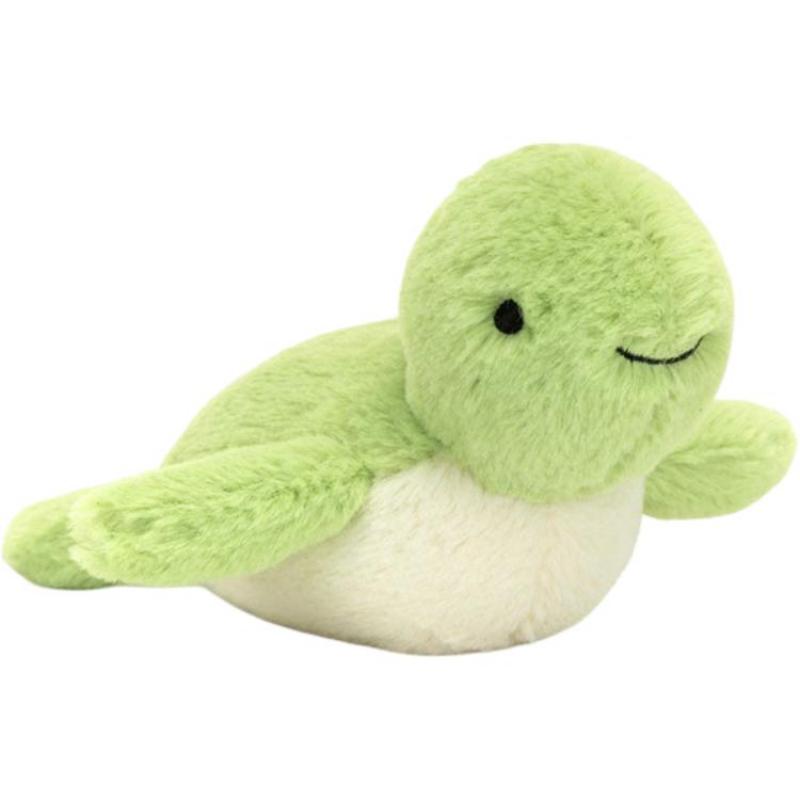 Jellycat Ocean Series Fluffy Sea Turtle Cute Doll Plush Doll Sit 7cm High