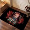 Child's Play Chucky Tiffany Rug Soft Thick Non Slip Floor Carpet for Bedroom Living Room Home Decor