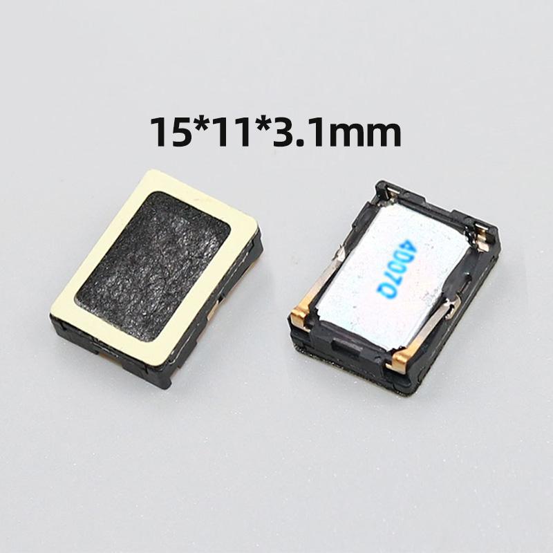 2 шт. 15x11x3,5 мм Прямоугольный MP3-динамик Оловянная фольга Громкоговоритель Совместимый с Sony Huawei Xiaomi Samsung Для планшета телефона