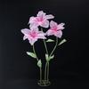 Transparent Silk Large Artificial Flower Handmade Photography Backdrop Prop