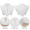 Women Beer Suit Stand Collar Flying Short Sleeve Buttons Placket Traditional Bodywear