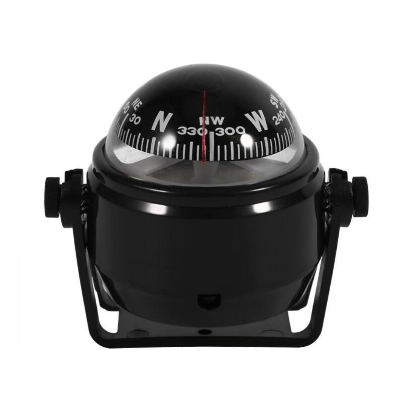 Boat Compass Marine Dash Mount, Marine Compass Dashboard Compass with Stand at Bottom , Boat Accessories