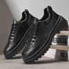 Youth Casual Shoes Trendy Versatile Men's Spring and Autumn Black Versatile Large Size Men's Shoes Tooling Trendy Shoes