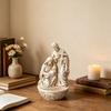 Купель для святой воды, Фигурка Святого Семейства (Иосиф, Мария с Иисусом Христом) из смолы, Католический сосуд для святой воды, Религиозные подарки для офиса, прихожей, стены церкви