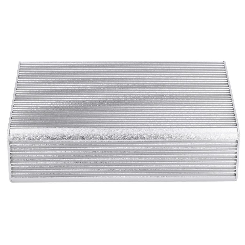 Корпус распределительной коробки из алюминиевого сплава, встроенный корпус 45x120x160 мм, матовое серебро