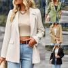 Women's Long-Sleeved Fashion Casual Small Suit Jacket Formal Wear