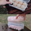 Container Egg Box Anti-fall Eggs Case High Quality Kitchen Organizer  For Outdoor Camping
