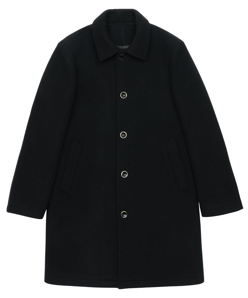 Guvo Car Coat / Soft-Black
