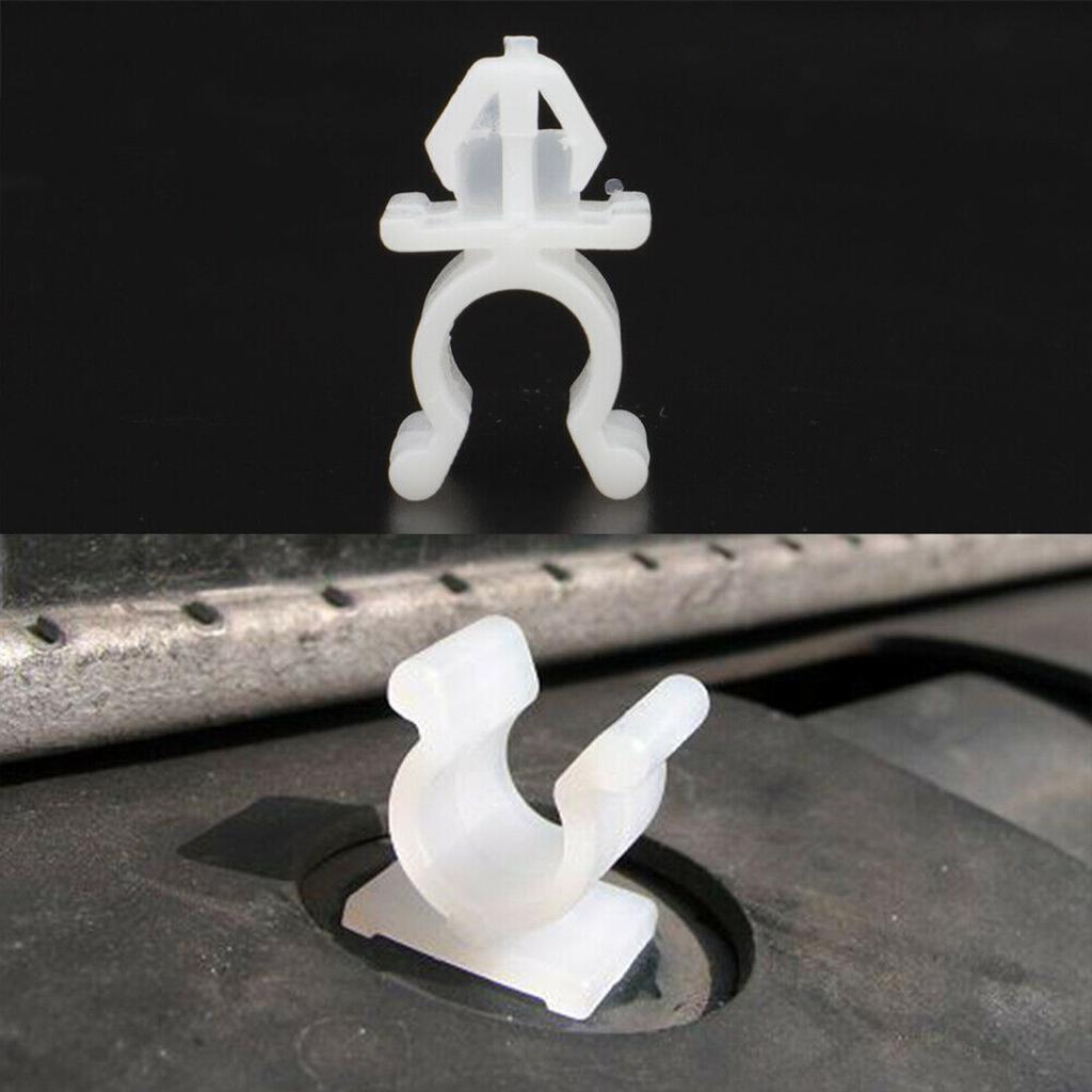 10 шт. Зажим-фиксатор упора капота 65722-01E00 для автомобильных аксессуаров Nissan, фиксатор упора капота