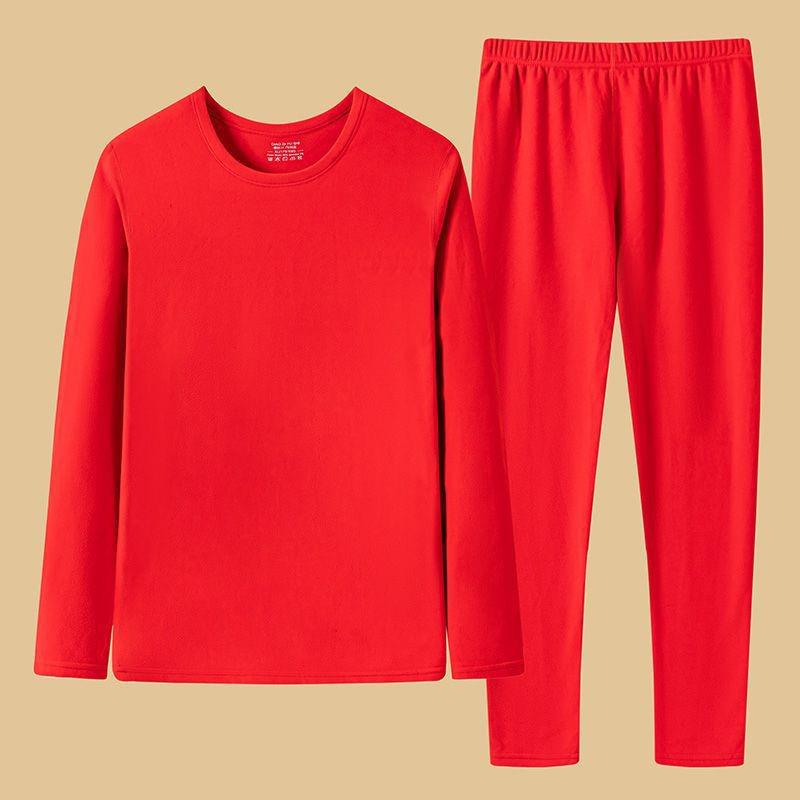 Мужской самонагревающийся двухсторонний костюм термобелья из немецкого бархата на осень и зиму - Плюс толстый бархат (1/2 шт.)