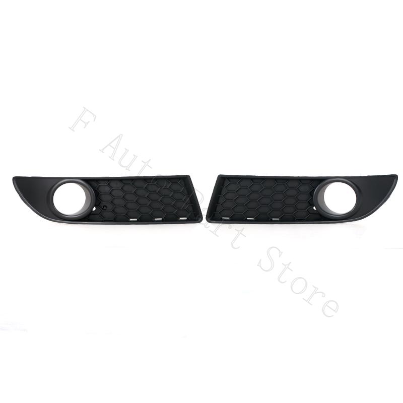 Для VW POLO GTI 2006 2007 2008 2009 MK4 9N3 передний бампер автомобиля противотуманные фары рамка крышка решетка противотуманные фары накладка на капот