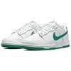 Nike Женские кроссовки Dunk Low Green Noise белые Lucky-Green DD1503-112