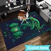 Custom Name Rug Alien Ornate Frame Area Rug Suitable for Indoor And Outdoor,Carpets for Homes, Offices,Living Rooms,Home Decor,Christmas Gift