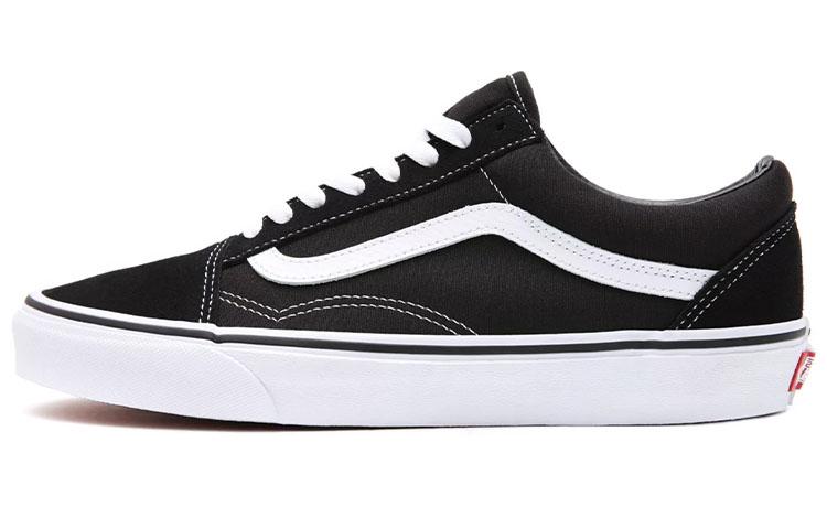 Vans Old Skool Широкие 'Черный Белый' VN0000T8BMX