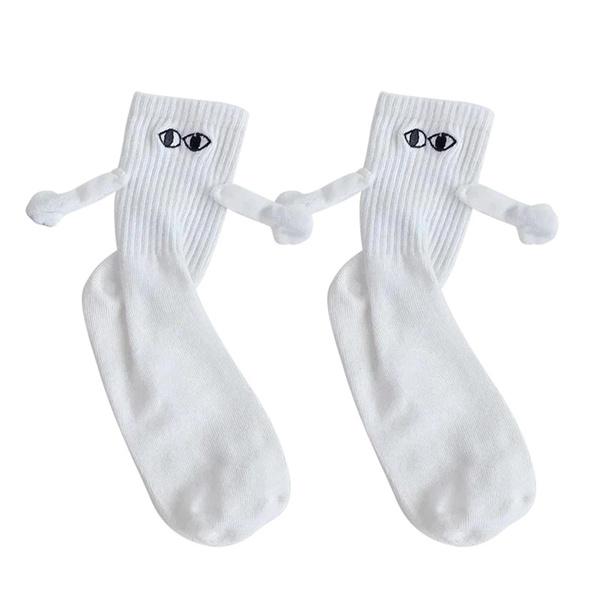 1pair Socks Magnetic Holding Hands Socks Funny Couple Socks Friendship Socks Gifts for Couple, Boyfriend, Best Friends