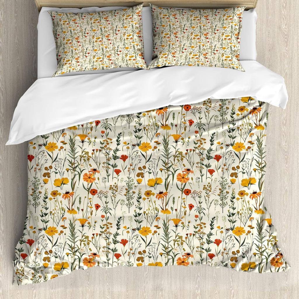 Gothic Retro Skull Three-piece Quilt Cover 3D Digital Printing Bedding Set Bed Cover