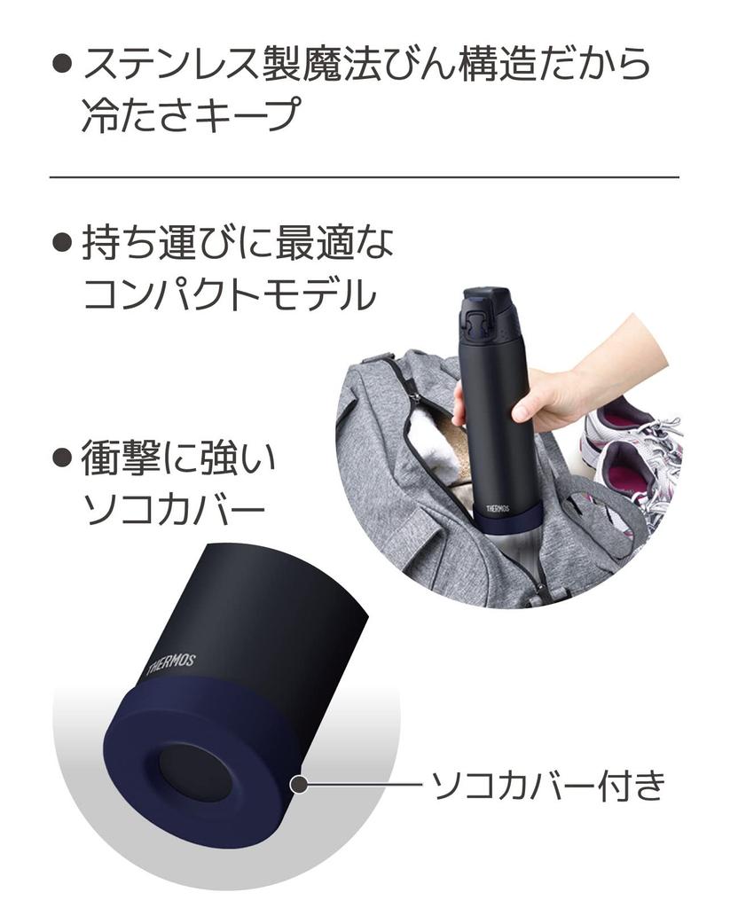 Thermos Vacuum Insulated Sports Bottle Midnight Blue Cold Storage Only MDB 0.72L FJR-720