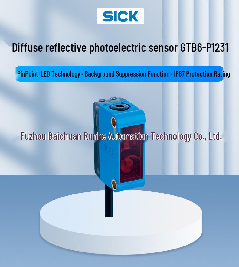 GTB6-P1231 Датчик неисправности 1074135 Миниатюрный фотоэлектрический выключатель - Совершенно новый Оригинальный Запрос
