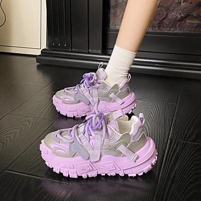 Новые массивные женские кроссовки с внутренним увеличением, кожаные повседневные белые женские туфли, кроссовки на платформе, женские кроссовки для бега