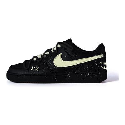 Кроссовки для скейтборда Nike Court Vision Love Flower Mirror, Маленький цветок, Нескользящие, Износостойкие, Низкие, Унисекс DH2987-002(Команда676-)