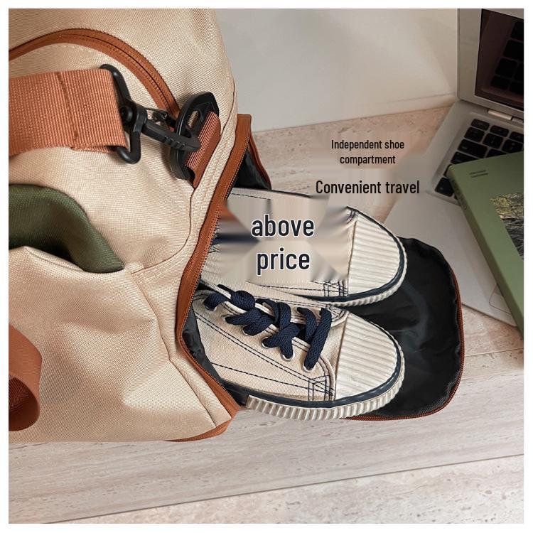 Lightweight Large Capacity Sports Bag with Wet/Dry Separation for Men & Women - Perfect for Gym, Travel, and Business Trips