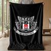 Besiktas JK Theme blanket Soft Flannel Blanket Plush Throw Blanket Cozy Sofa Bed Blanket for Home Decor