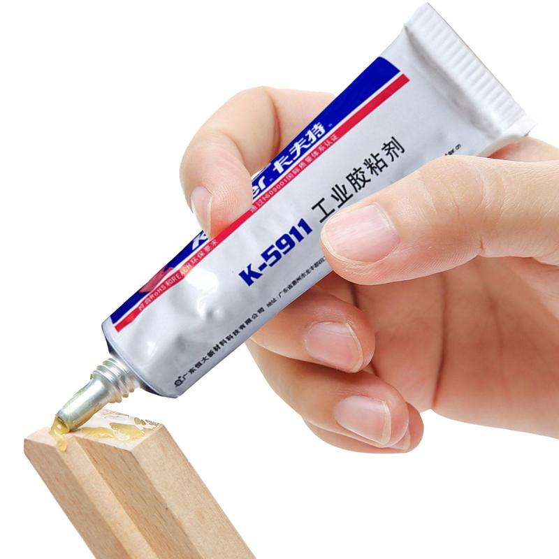 K-5911 Серый клей для задних фар, резиновый уплотнительный клей, водонепроницаемый, противотуманный, устойчивый к высоким температурам силиконовый клей-герметик