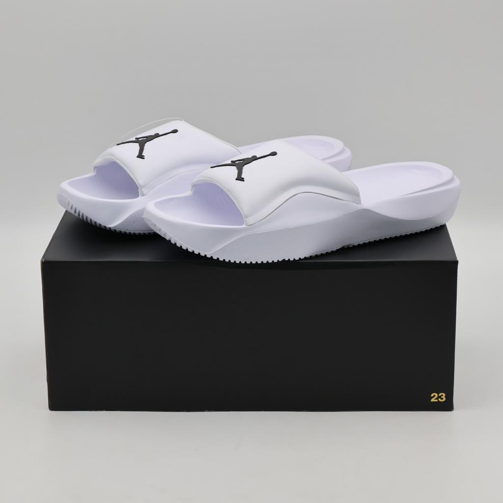 HF3263-100 Nike Jordan Franchise Шлепанцы Белый Черный (Мужской)