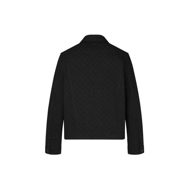 Louis Vuitton Куртка мужская черная 1A7RRW