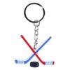 Sports Hockey Keychain Ice Hockey Key Ring Fan Gifts Pendant Hockey Fashionable Jewelry Accessories Car Key Chain Souvenir