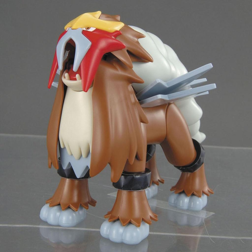 Pokemon Plastic Model Collection No. 11 Select Series Entei Pre-Colored Plastic Model (New Package Version)