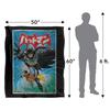 Batman Kanji Painted Soft Touch Blanket