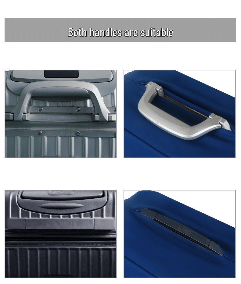 Утолщенный эластичный чехол от пыли для багажа на колесиках