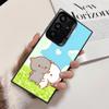 Мультяшный Милый Персик Гома Ударопрочный Чехол для Телефона для Samsung Galaxy S26 Edge S25 Ultra S24 FE S23 Plus S21 Чехол Защита от Падения Fundas