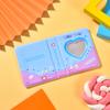 Cute Photo Album 3 Inch Love Heart Hollow Picture Storage Case Kpop Card Binder Name Card Book Photocard Holder 36 Pockets