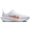 Nike Air Zoom Pegasus 40 Premium GS Quadruple Swoosh — детские разноцветные белые кроссовки Football Grey FB8866-100