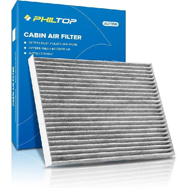 PHILTOP Cabin Air Filter,Replacement For CF10734, 2003-2006 Sorento, 2008-2009 Sorento, 2007-2009 Sorento Cabin Filter With Activated Carbon Filter