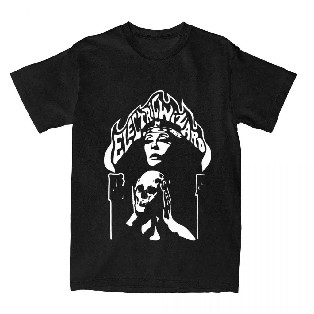 Electric Wizard T Shirts Merch Men Women Crazy Tees Short Sleeve Tops Unique