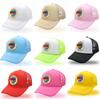 Printed Trendy Trucker Hat Breathable Visor Cap Casual Mesh Cap  Men and Women
