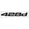 ABS Car Rear Trunk Letters Logo Badge Emblem Sticker For BMW 4 Series 420d 425d 428d 430d 435d 440d 450d F30 F32 F33 F36 G26 G22 iy2
