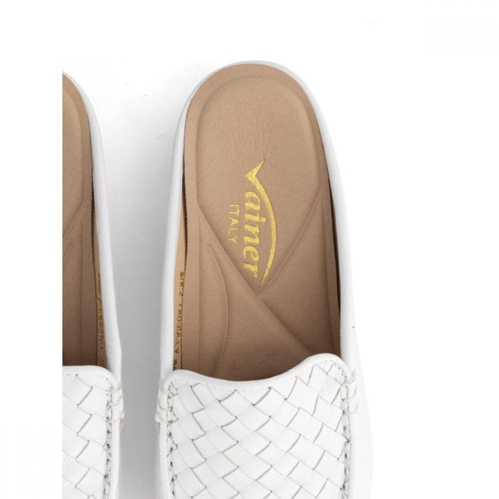 Vainer Women S Comfort Mule  Slipper  White 336f0v1wb