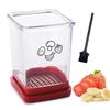 Hot Fruit Speed Cup Slicer With Push Plate Egg Slicer Strawberry Banana Cutter Quickly Making Fruit Vegetable Salad Kitchen